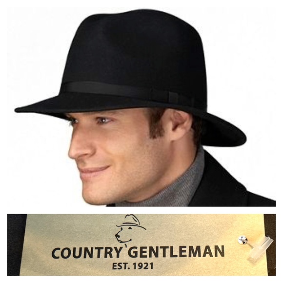 Country Gentleman Wilton fedora hat - Picture 7 of 9